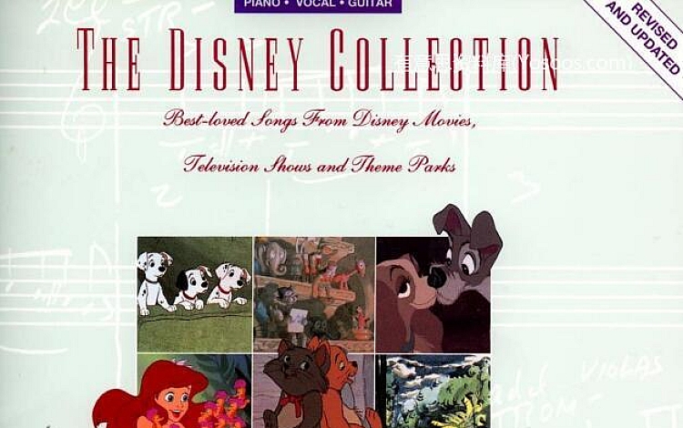 迪士尼系列(Disney Collections) 钢琴谱 PDF格式 53首