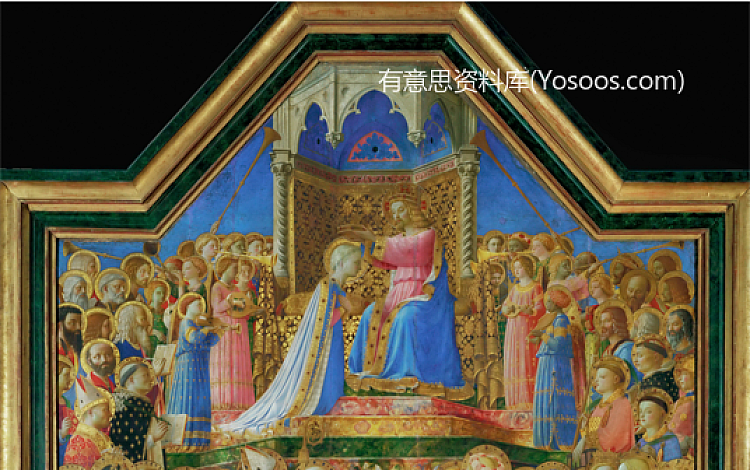 弗拉安杰利科-圣母加冕-coronation of the Virgin