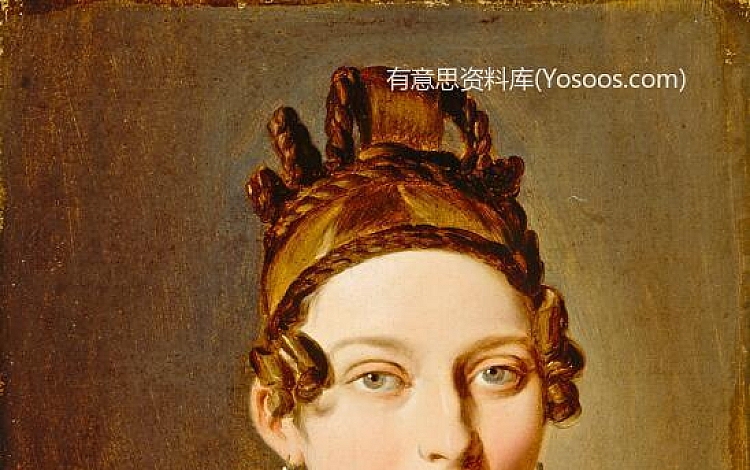 布瓦伊-Louis-Leopold Boilly – Portrait of a Lady  女士肖像