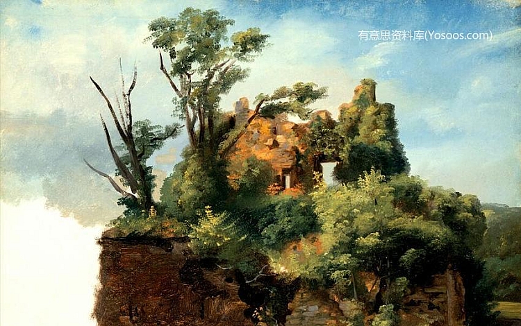 皮埃尔亨利德瓦伦西内 – Landscape with Ruins