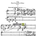 格里格钢琴谱全集 共计约49首 PDF扫描版