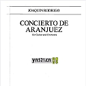 华金·罗德里戈 阿兰胡埃斯协奏曲 CONCIETO DE ARANJUEZ总谱 PDF高清版