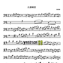二泉映月 大提琴谱 PDF高清版 2页