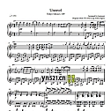 Unravel 钢琴谱(五线谱) PDF格式 共6页 高清扫描版