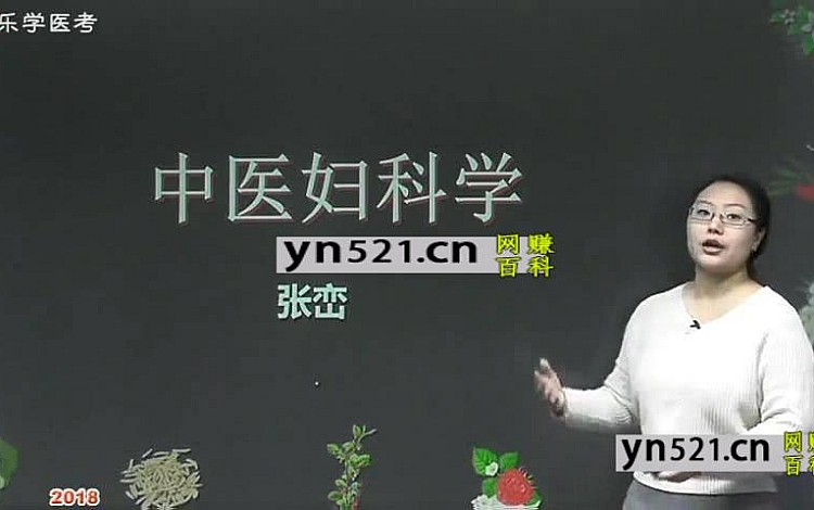 中医妇科学（2018年录制）-乐学医考 张峦 [主要是针对学生考试]
