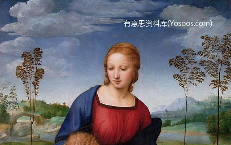 Madonna del Cardellino(带金莺的圣母) 佛罗伦萨乌菲兹美术馆藏