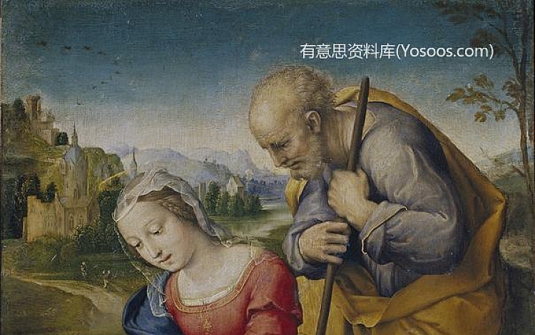 The Holy Family with a Lamb(圣家族与羔羊)