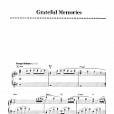 Grateful Memories Piano Ver 五线谱 共5页 PDF超高清电子版