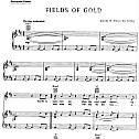 Fields of Gold 五线谱 包含PDF和图片格式 高清扫描版