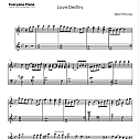 Love Destiny 妹妹公主OP 五线谱 包含PDF和图片格式 超高清电子版