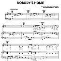 Nobodys Home 五线谱 包含PDF和图片格式 超高清电子版