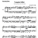 Vampire Killer 恶魔城 月轮 原声 五线谱 包含PDF和图片格式 超高清电子版