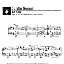 秘密的庭院(Jardin Secret) 钢琴谱 共3页 PDF高清版